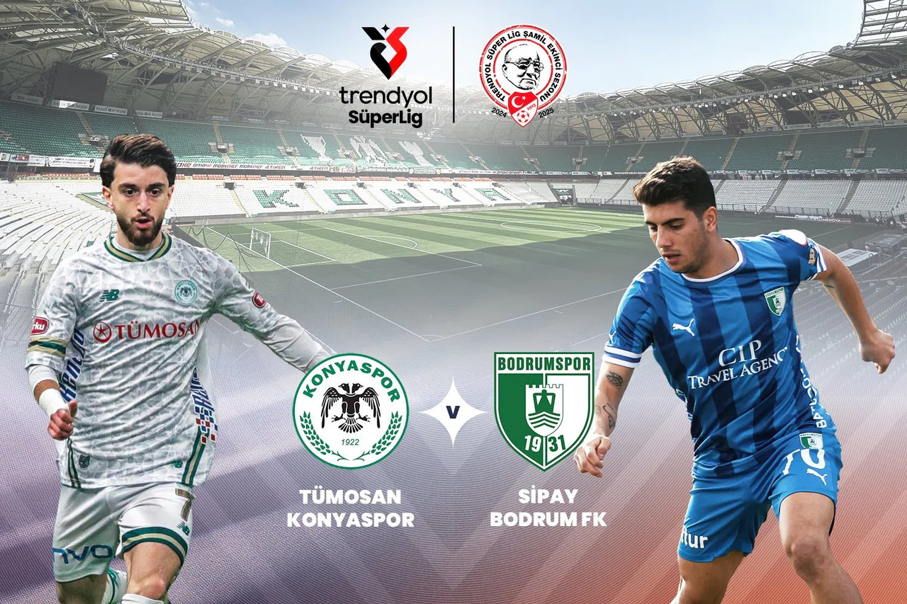 Konyaspor - Bodrum FK CANLI (3-1)