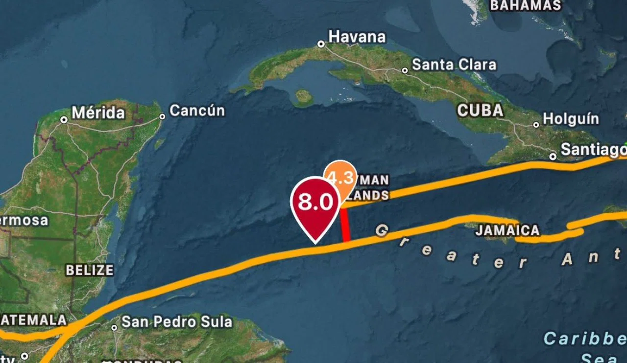 Son dakika! 8 büyüklüğünde deprem!