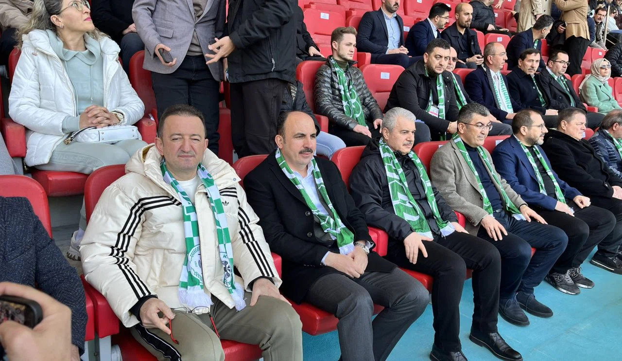 Konya protokolünden Konyaspor'a tam destek
