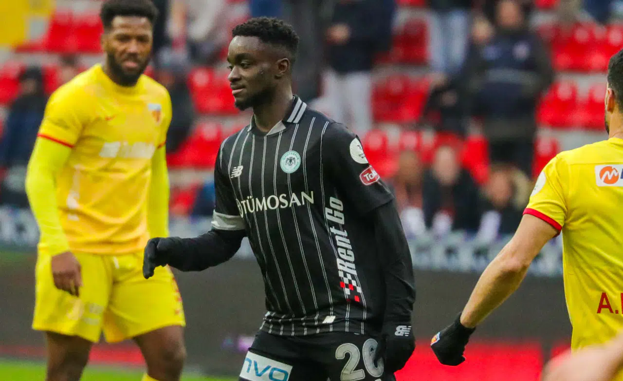 Konyaspor'un gözü Tahkim'de! Ganalı oyuncu için haber bekleniyor