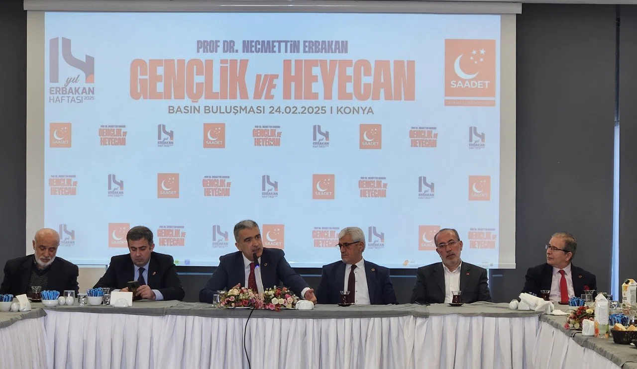 Saadet Partisi “Prof. Dr. Necmettin Erbakan Gençlik ve Heyecan” programında buluştu