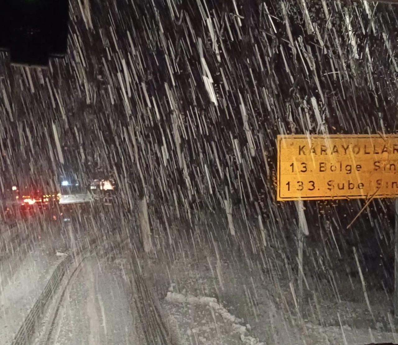 Konya çifte bayram yaşıyor! Kar yağışı başladı!