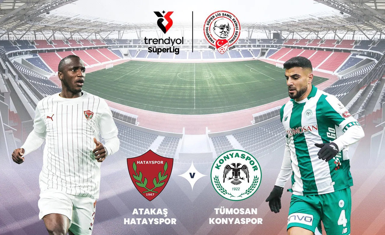 Hatayspor - Konyaspor Canlı (2-3)