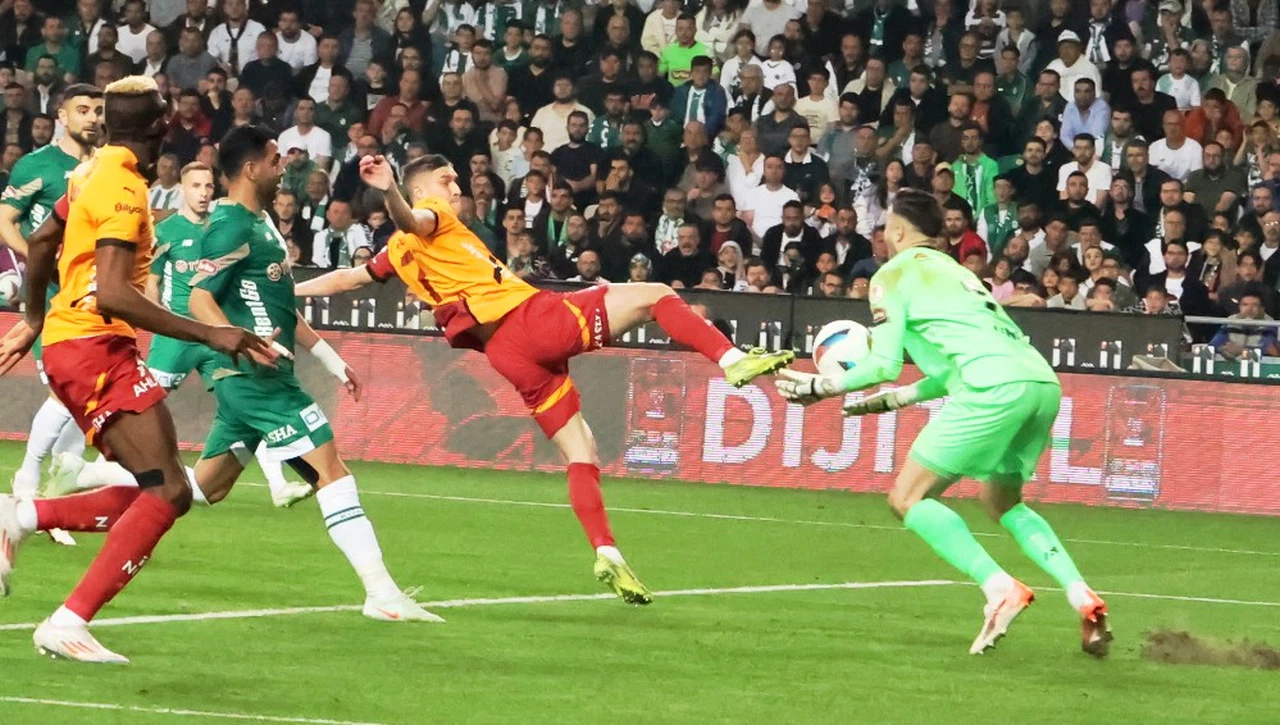 Konyaspor, evinde Galatasaray'a farklı mağlup! Hayaller yarıda kaldı
