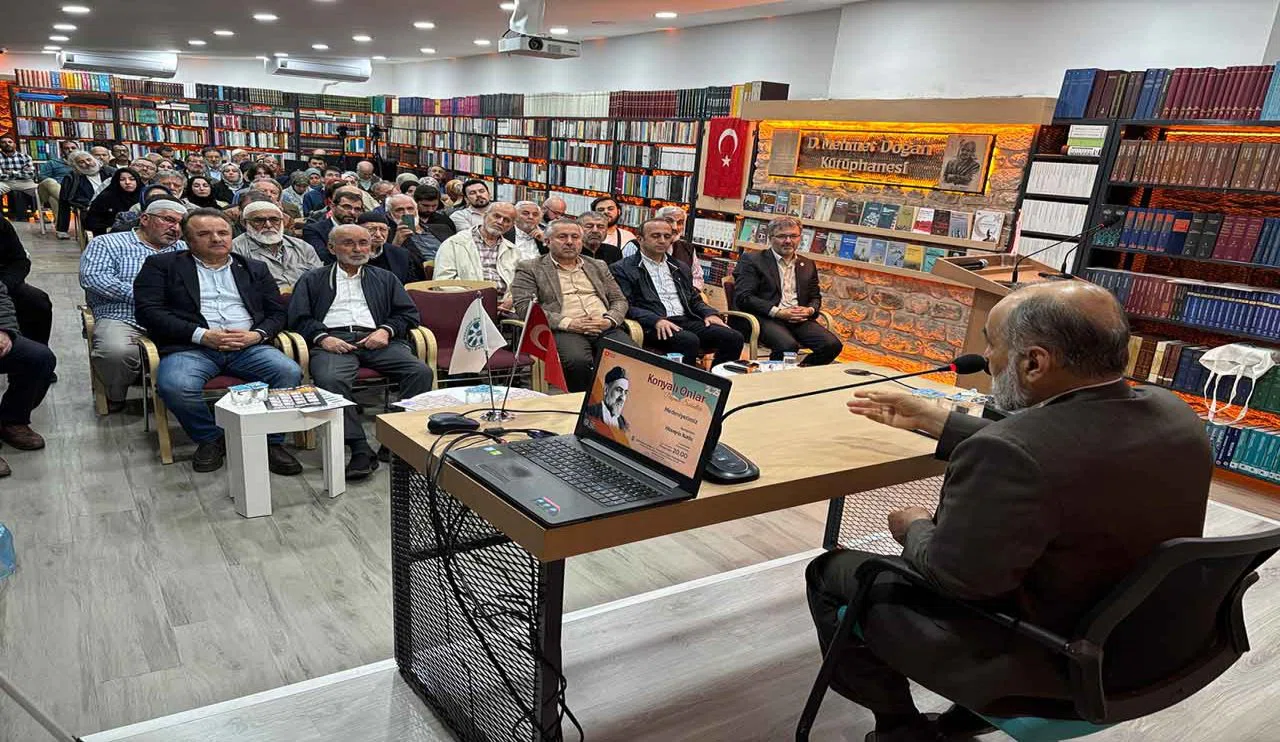 Hattat Hüseyin Kutlu Konya'da konuştu: “Bugün Artık Bir Müslüman Şehir Yok”