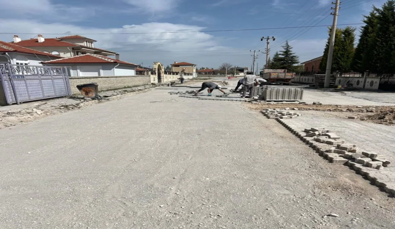 Konya Kulu'da altyapı ve üstyapı çalışmaları başladı