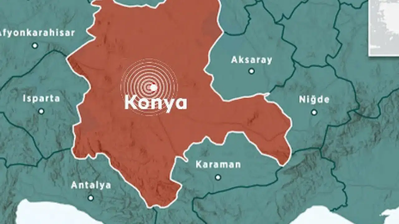 Konya’da deprem oldu!