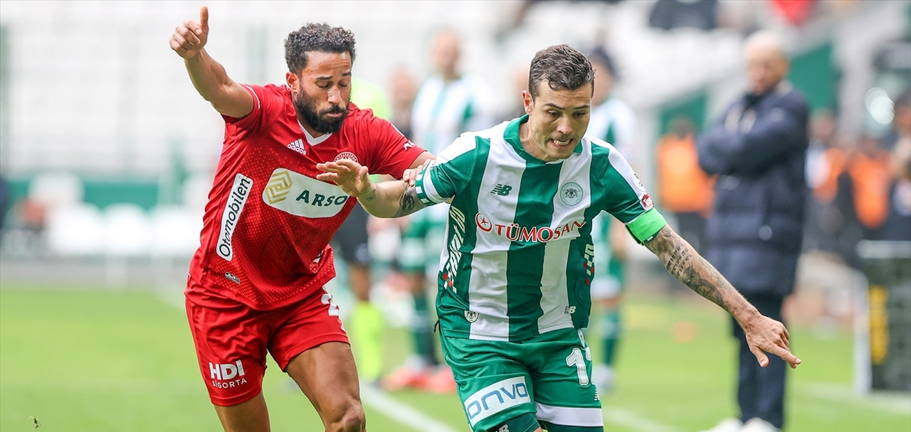 Antalyaspor - Konyaspor rekabetinde son 5 maç aynı skorla bitti