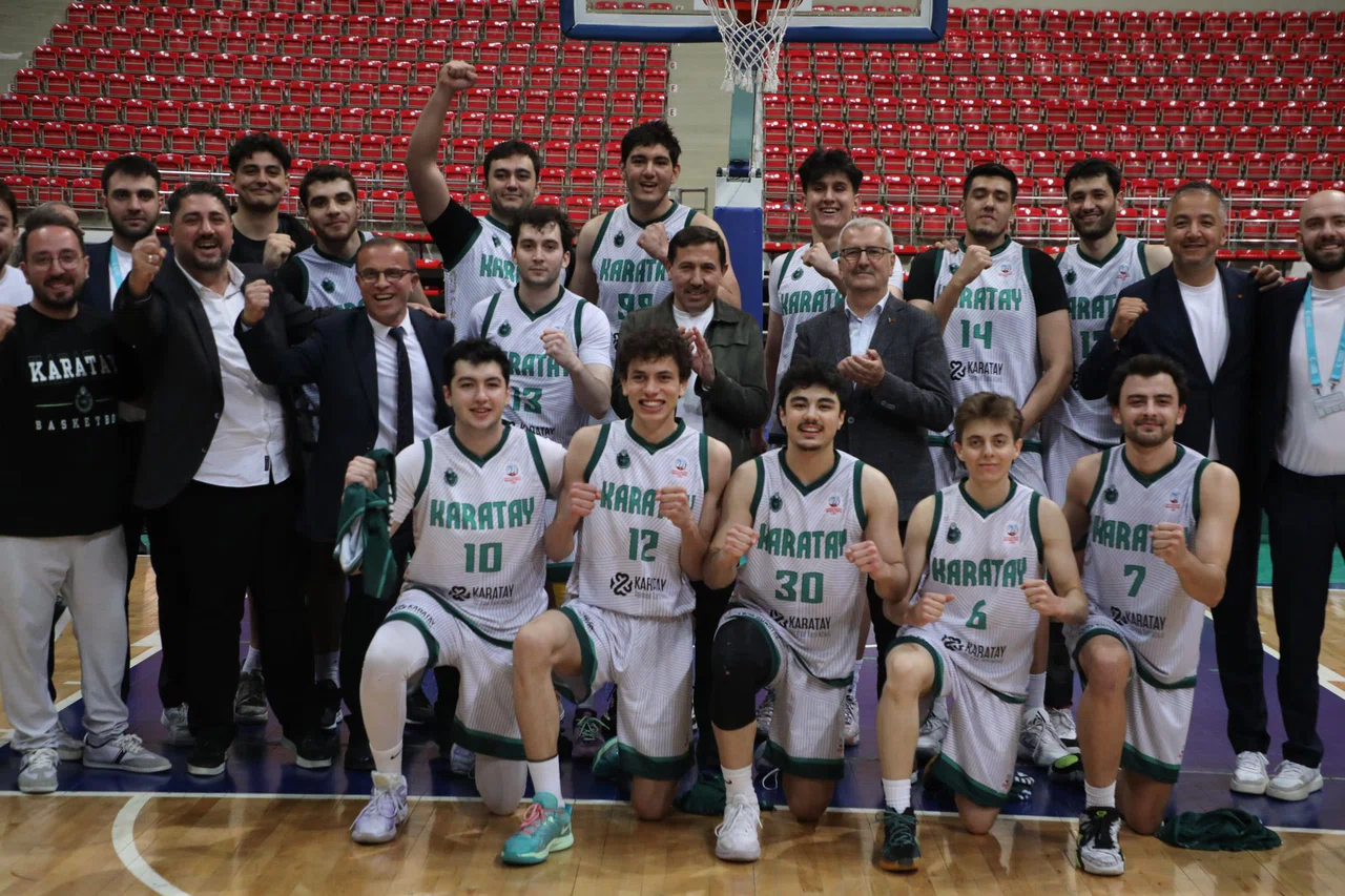 Karatay'dan basketbolda bir zafer daha! Başkan Kılca sevince ortak oldu
