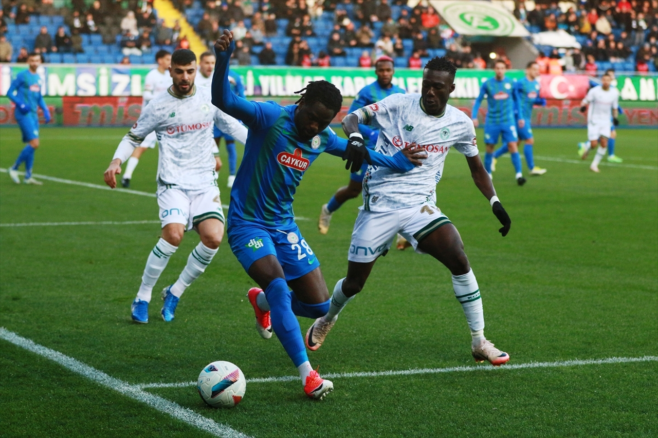Konyaspor ile Rizespor 32. randevuda! Rekabette göze çarpan rakamlar