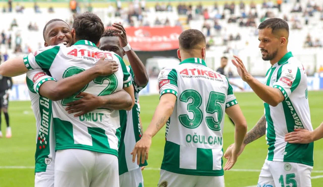 Konyaspor ligde kalmayı garantiledi