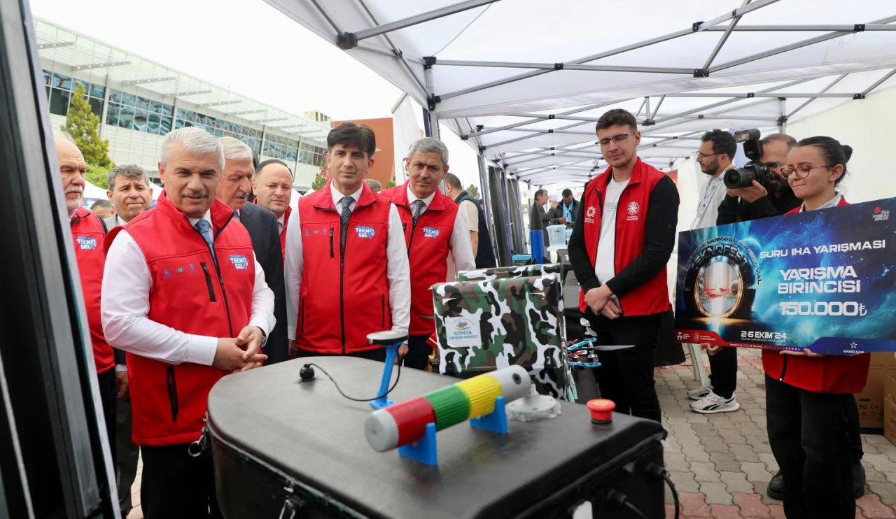 Konya’da Milli Teknoloji Hamlesi, TEKNO-SEL Teknoloji ve Robot Yarışması Başladı