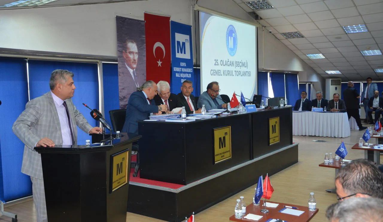 Konya SMMMO’da Genel Kurul Toplantısı Yapıldı