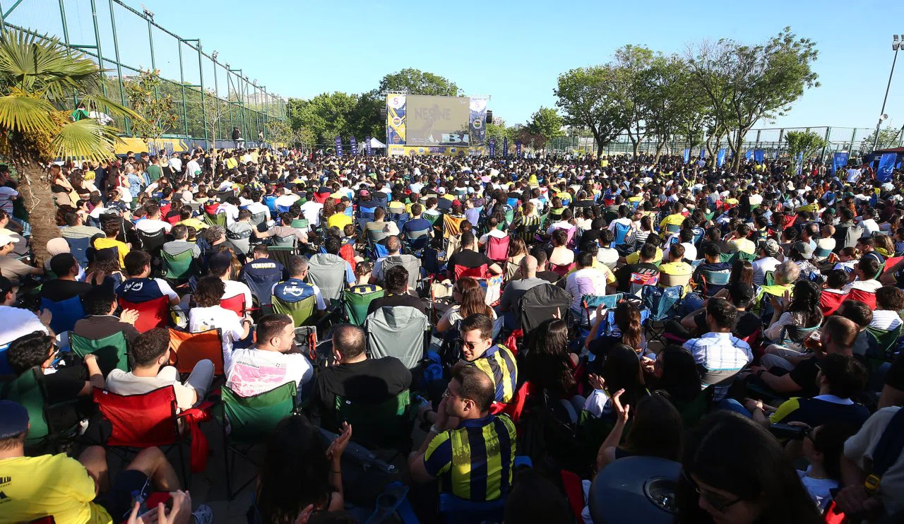 Konya'da Fenerbahçe'nin şampiyonluk maçı için dev ekran kurulacak