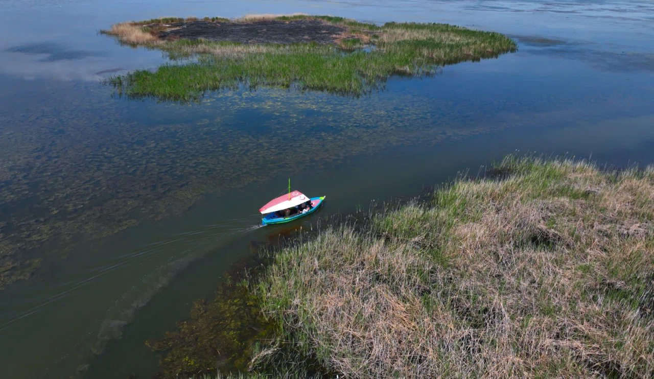 Konya'daki Nilüfer Bahçesi Ziyaretçilerini Büyülüyor