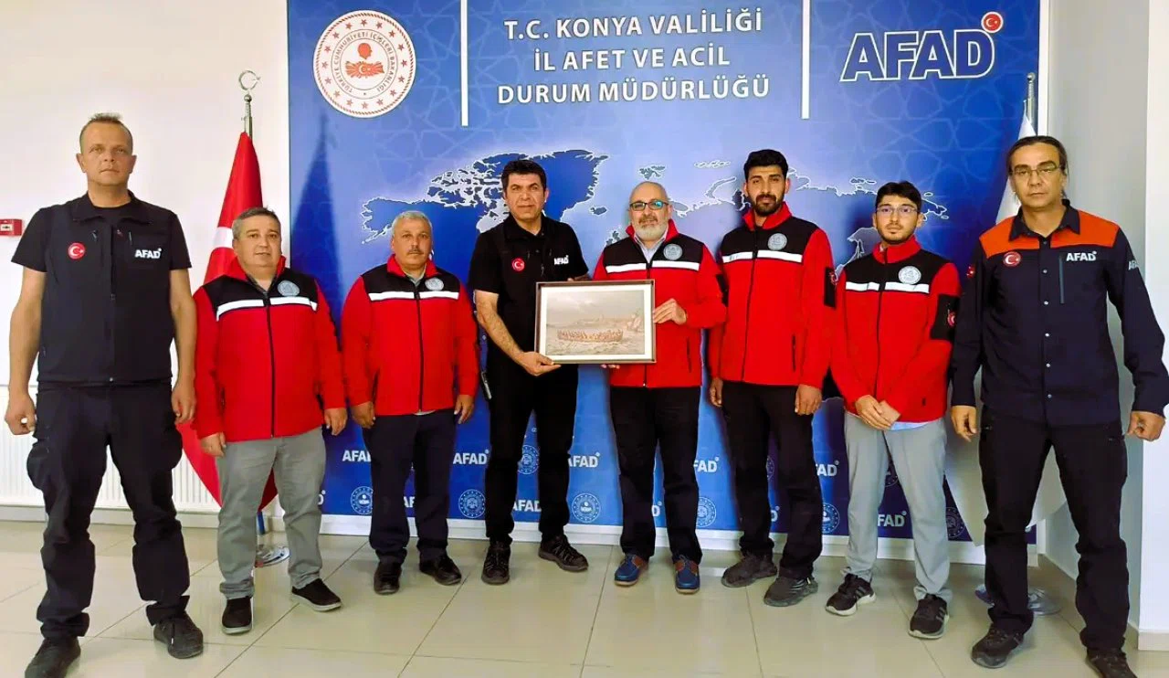 CAN-KURT’tan Konya AFAD’a Ziyaret