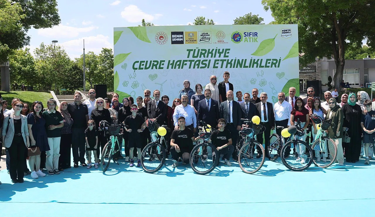 Konya’da İklim ve Sıfır Atık Kahramanları Ödüllerini Aldı