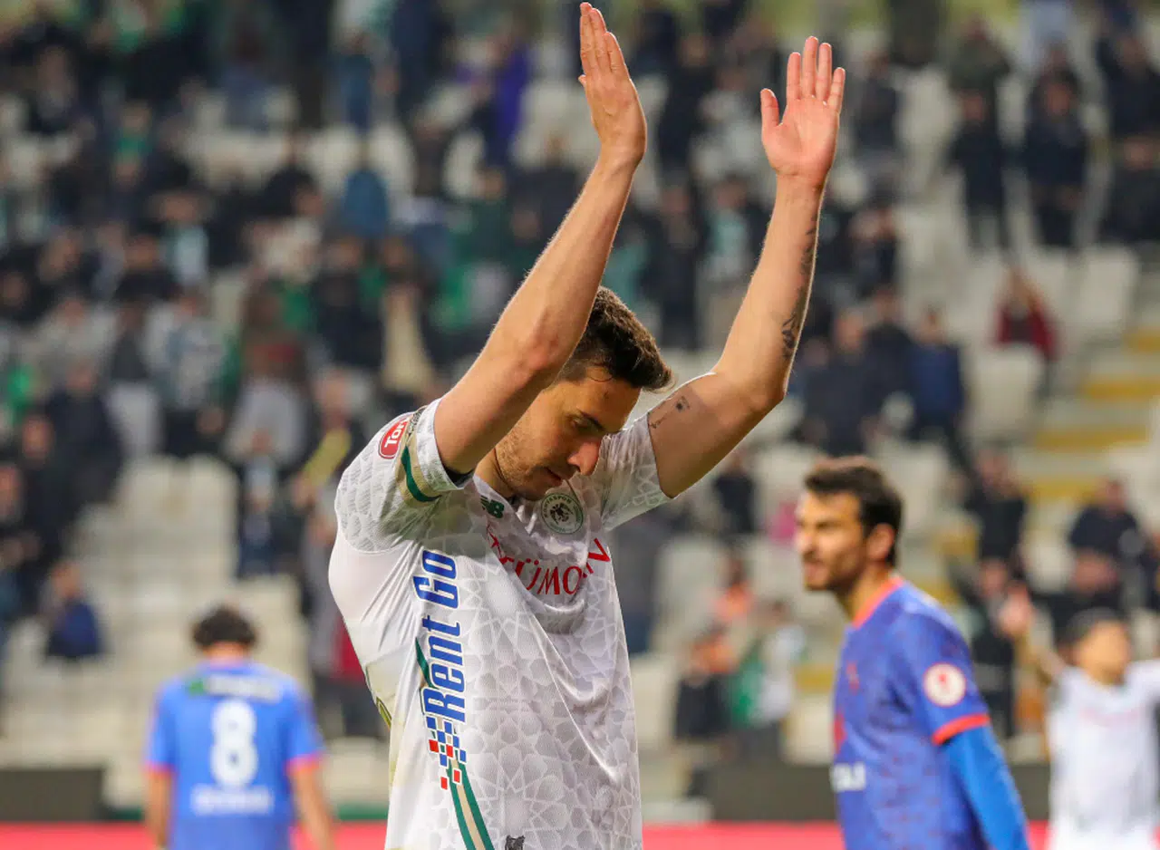 Konyasporlu golcüden eski kulübüne vefa
