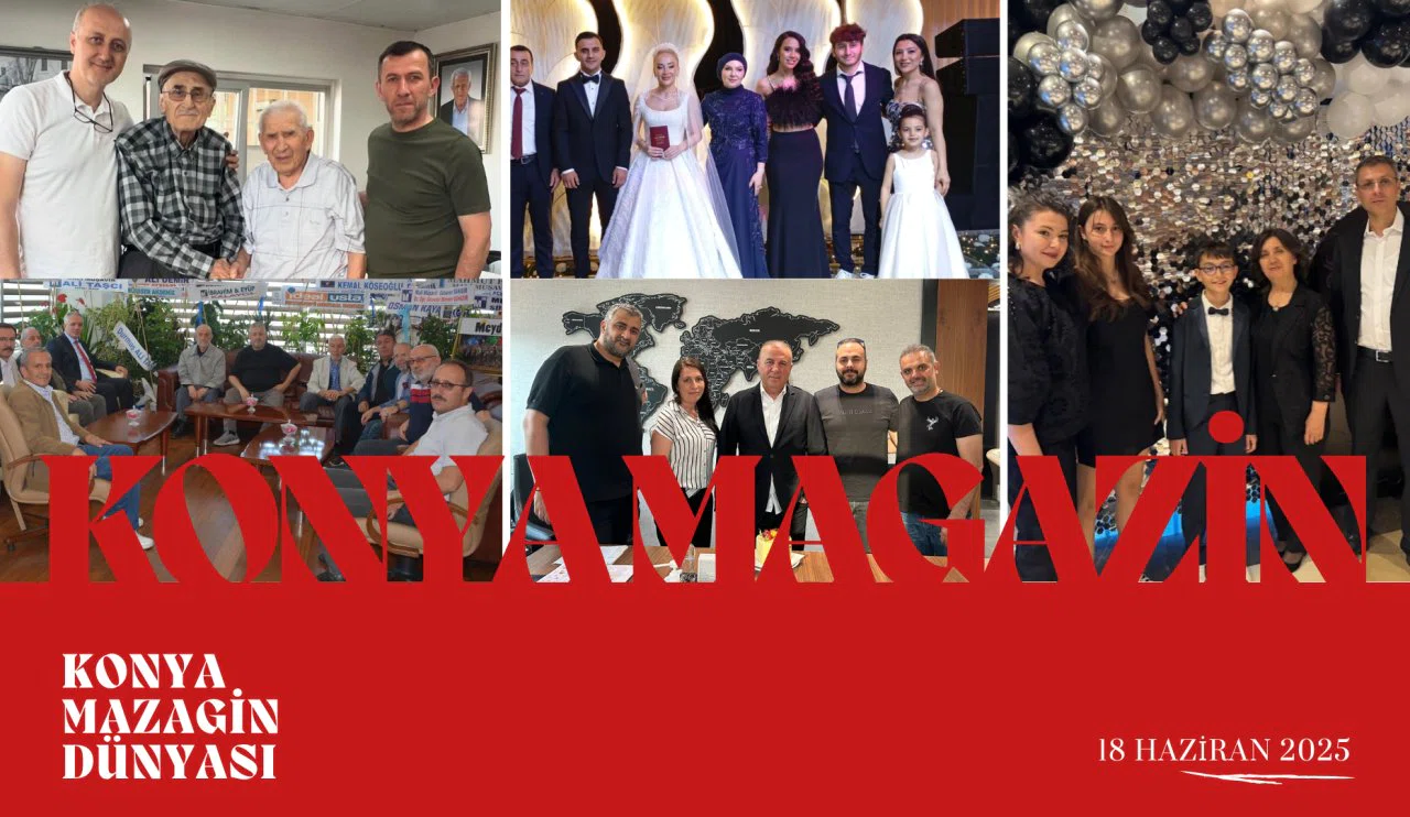 Konya Magazin Gündemi: Nida ile Yasin Evlendi... Berkhan Bey Yeni Yaşını Kutladı... Bıçakçı'ya ziyaret...