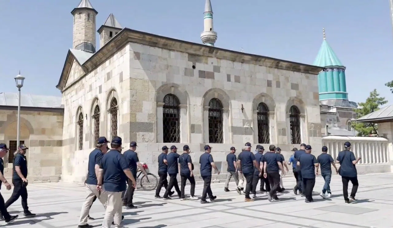 Konya kahramanlarını unutmadı! Önemli isimler programa katıldı