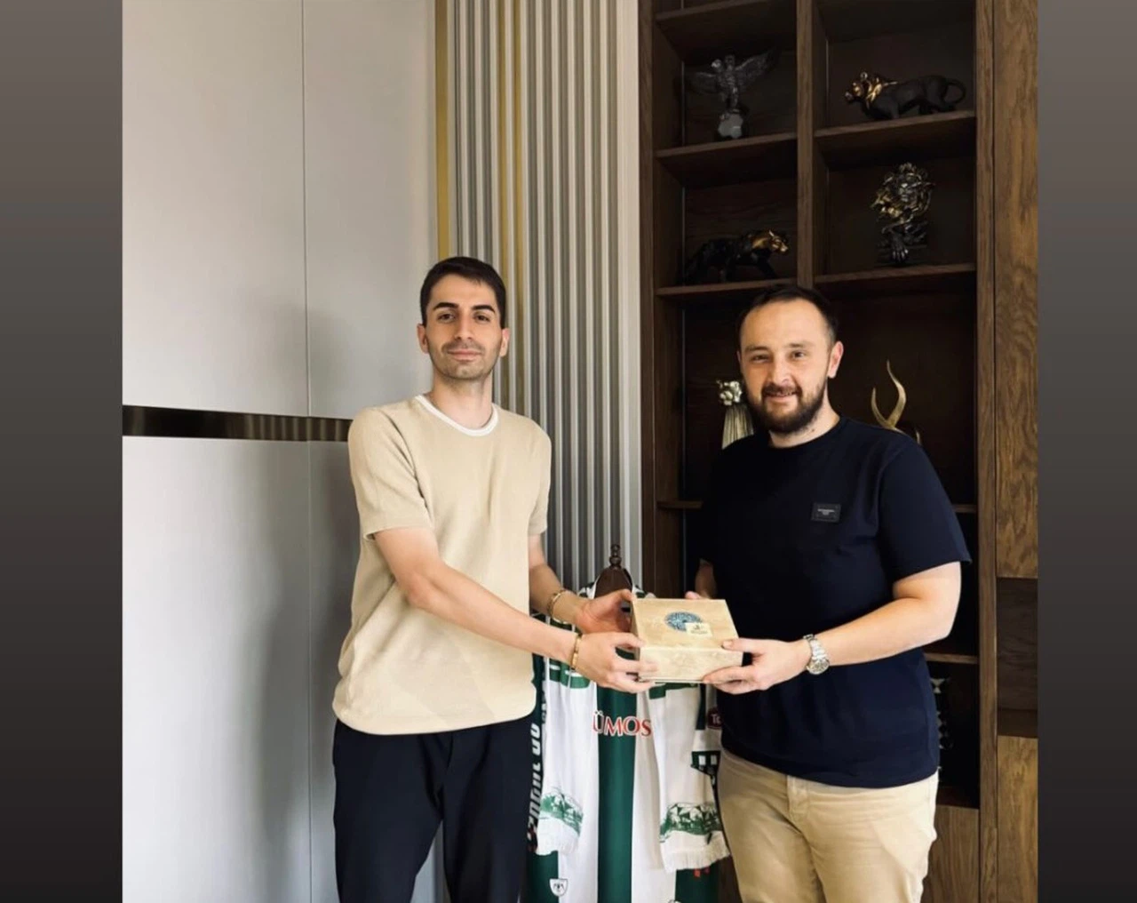 Konyaspor yönetimine hayırlı olsun ziyaretleri sürüyor