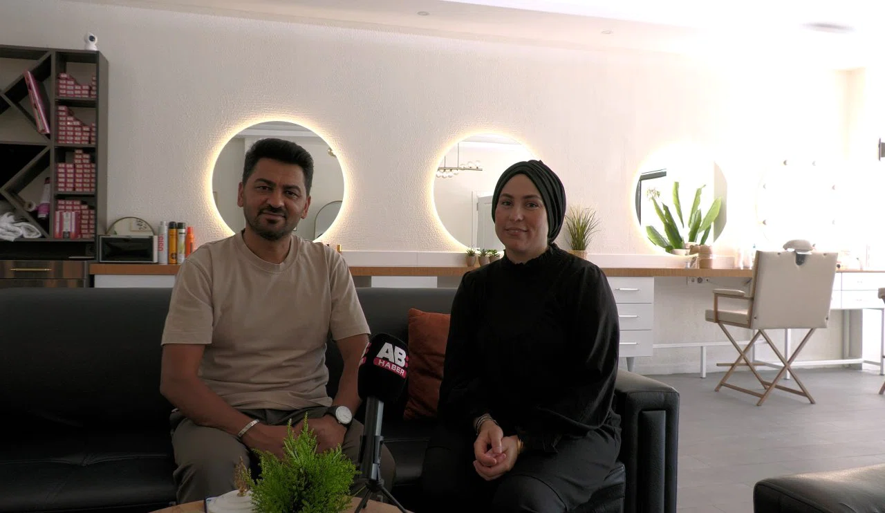 Düğün Hazırlığında Aşkın Eli: Kuaför Çiftten Ortak Dokunuş