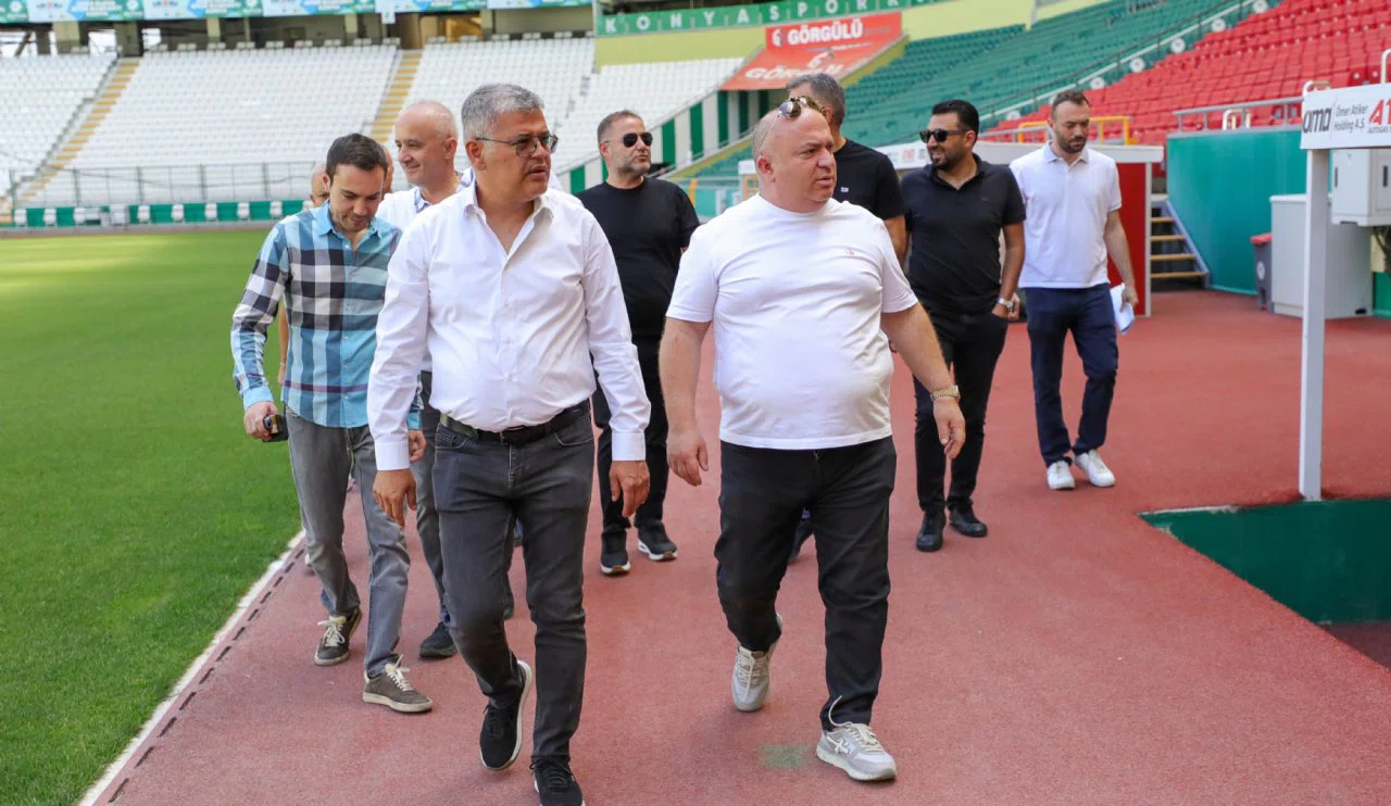 Konyaspor'un stadyumu cazibe merkezi haline gelecek! Başkan Atiker'den müjdeli haber