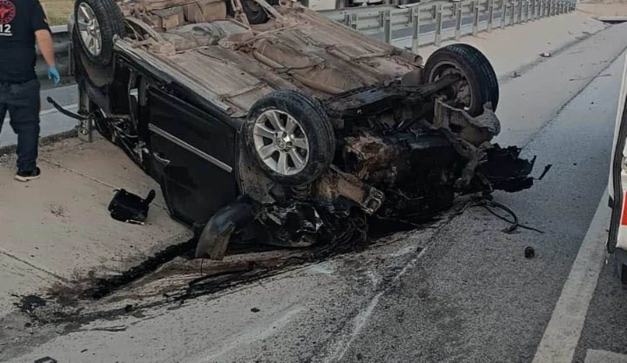 Konya’da trafik kazası! 1 ölü, 2 yaralı