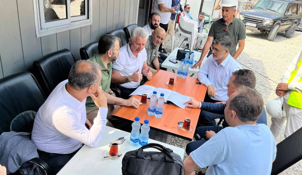 Konya'dan Karadağ'a cami! Heyet çalışmaları inceledi