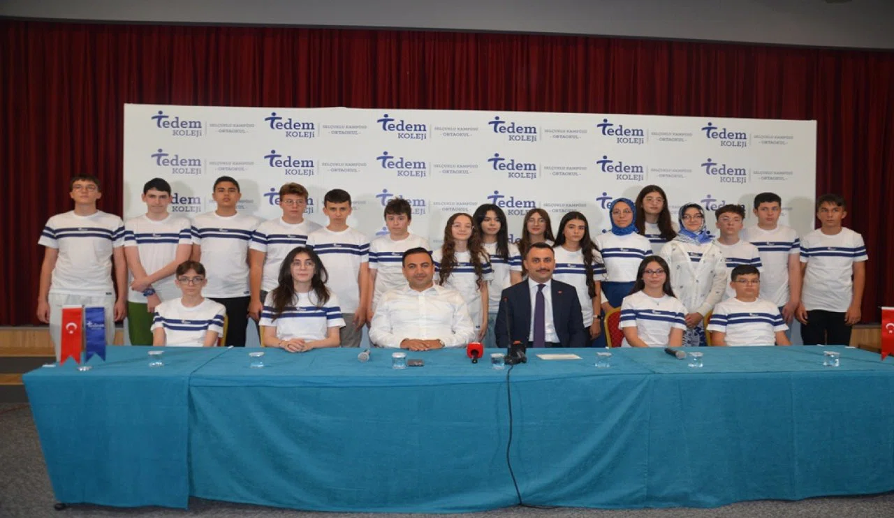 Konya'da TEDEM Koleji'nden, LGS’de büyük başarı