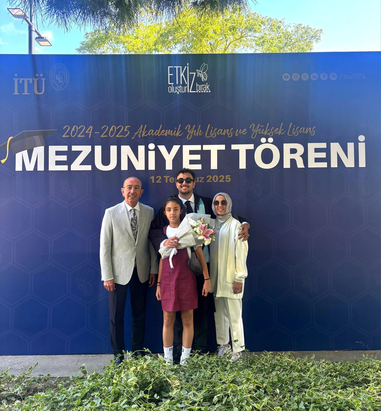 Konyalı belediye başkanın gurur günü! İşte aile saadeti