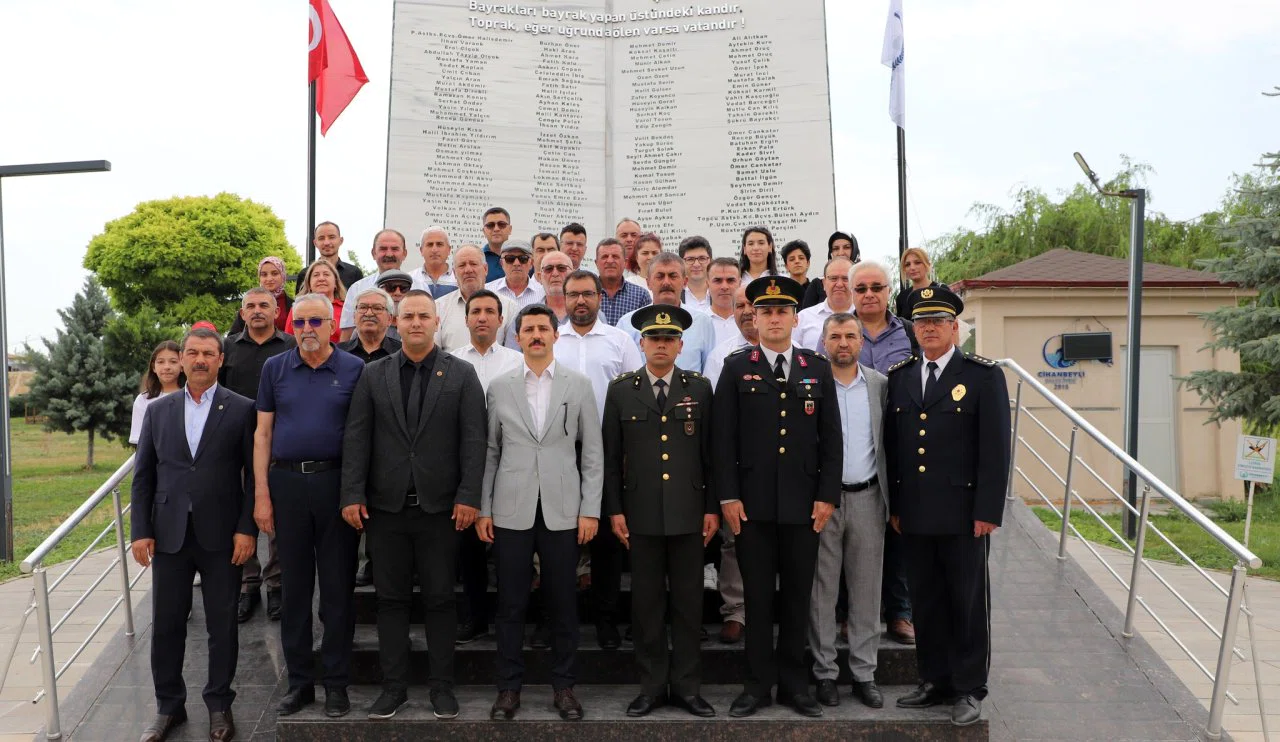 15 Temmuz’un kahramanları Cihanbeyli’de unutulmadı