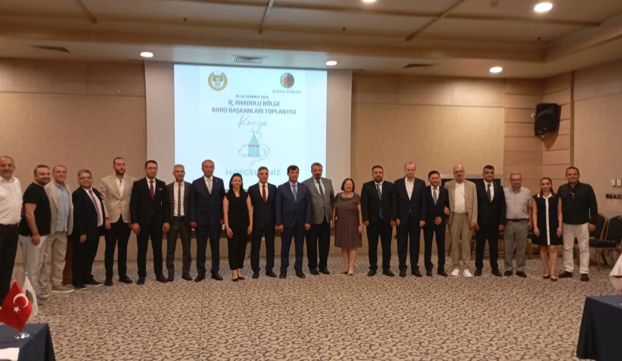 12 ilin Baro Başkanı Konya’da! Toplantının amacı neydi?