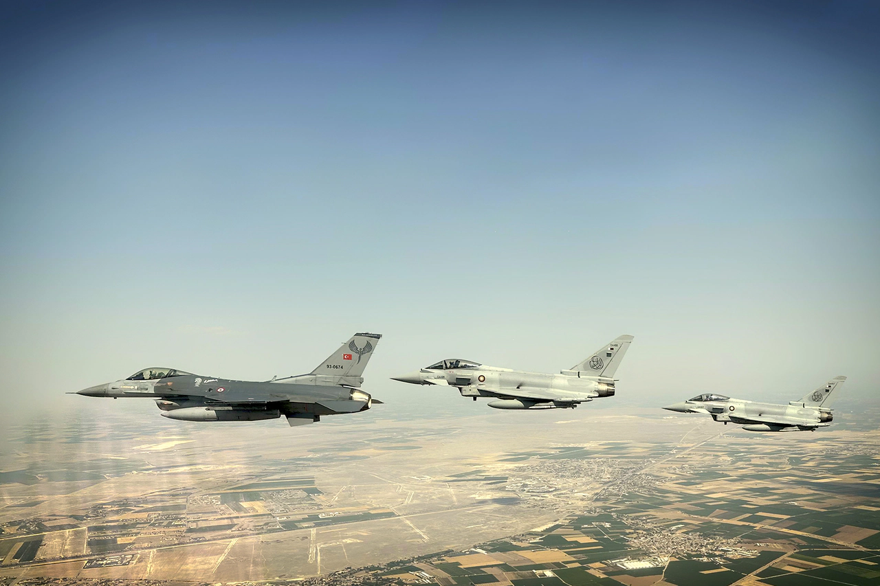 Konya’da gökyüzü hareketlendi! MSB’den açıklama geldi