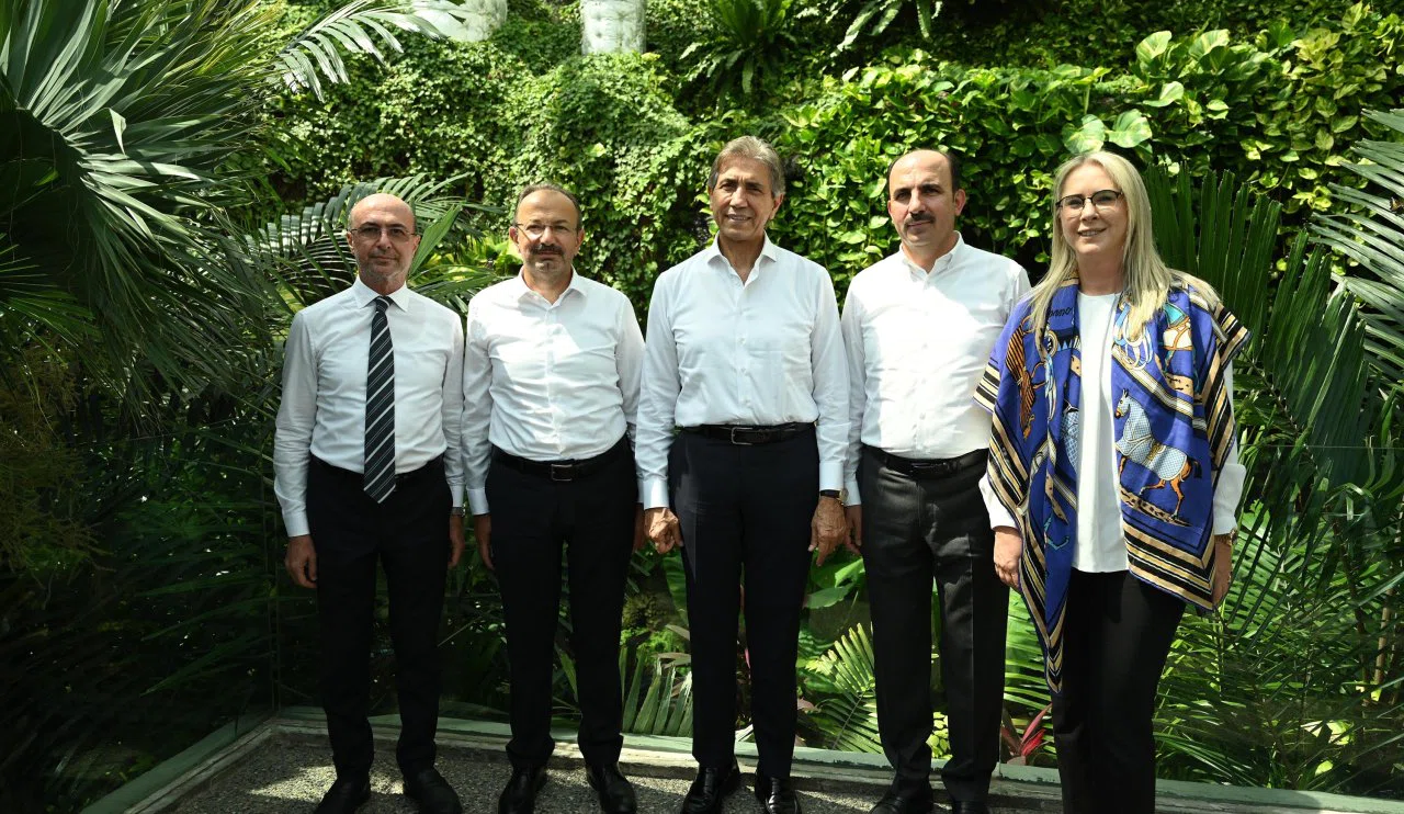 AK Parti heyeti Konya’nın cennetini ziyaret etti