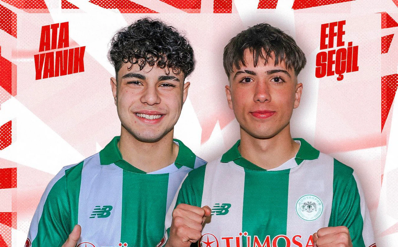 Konyasporlu iki oyuncuya milli davet