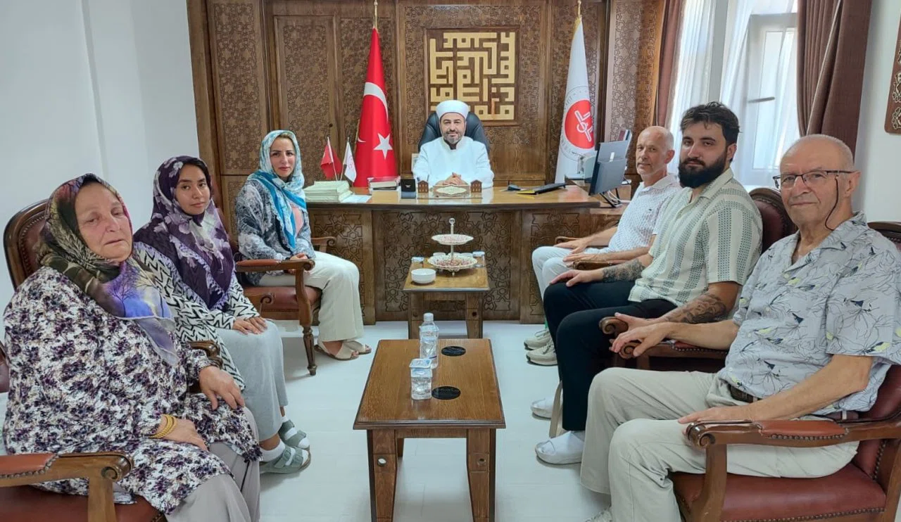 Duygusal anlar! Norveçliler Konya'da Müslüman oldu