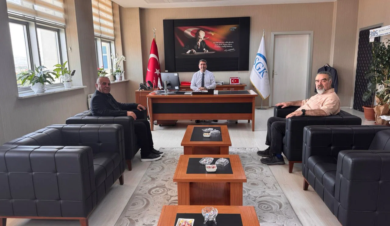 Baydar, SGK Konya İl Müdürü Avcı ile görüştü