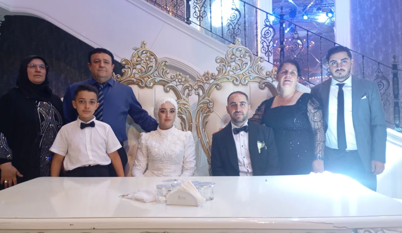 Konya'da Okatan ve Yıldırım ailelerinin mutlu günü