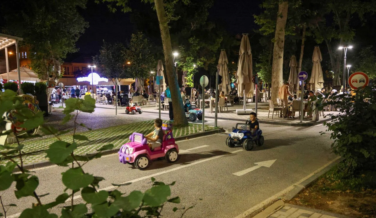 Meram’ın trafik parkları ailelerin yeni sosyal merkezi oldu