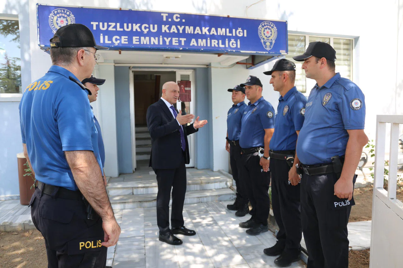 Konya İl Emniyet Müdürü denetime çıktı