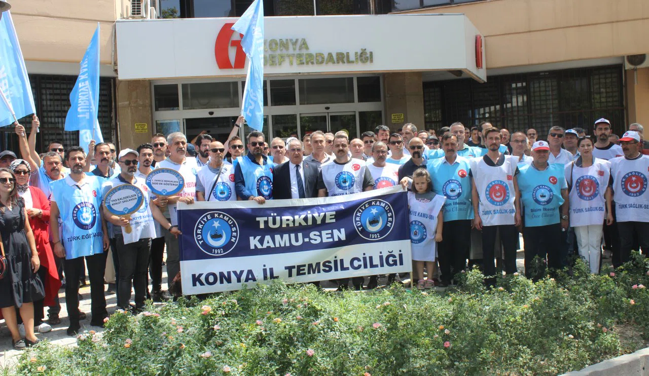 Türkiye Kamu-Sen’den Konya'da toplu sözleşme tepkisi: “Bu mudur adalet?”