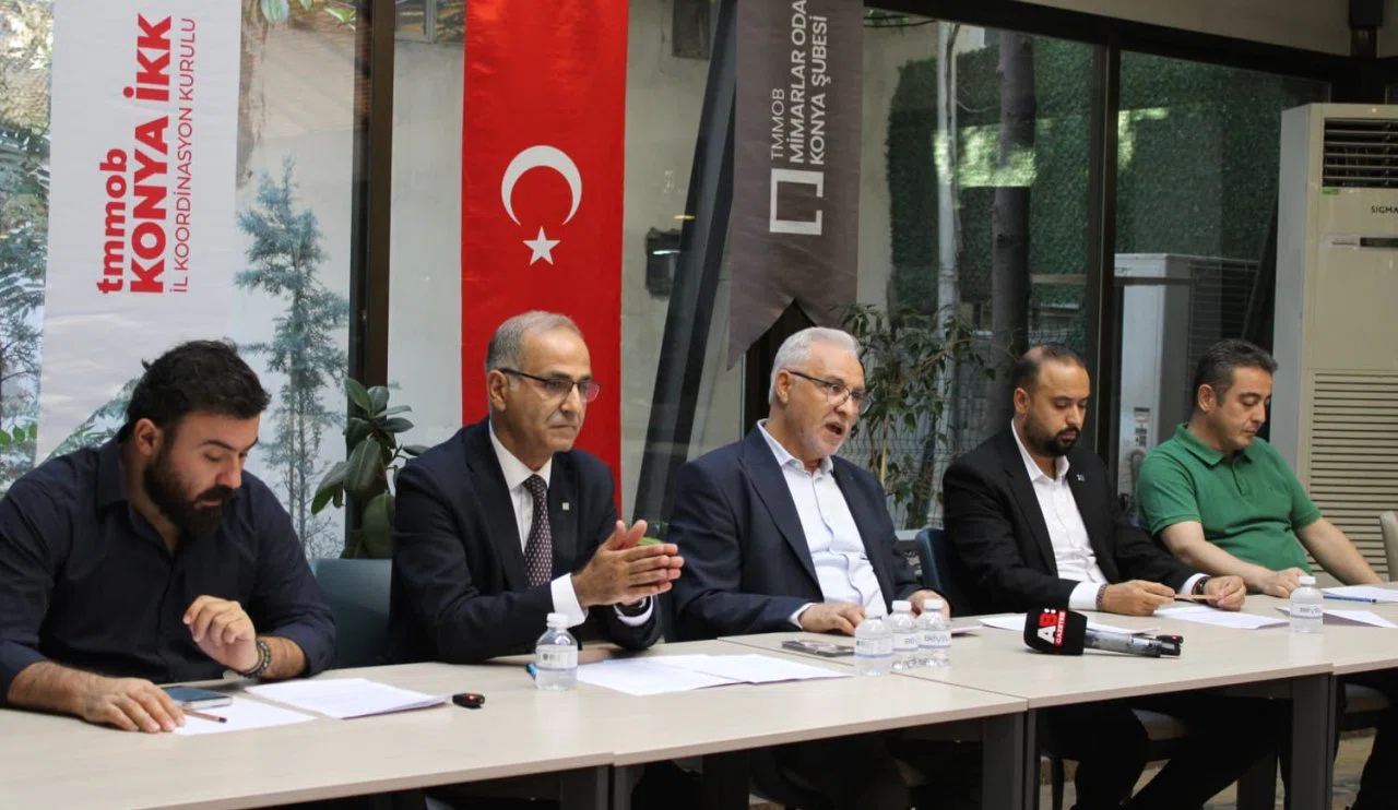 TMMOB Konya’dan dirençli kentler için acil eylem çağrısı
