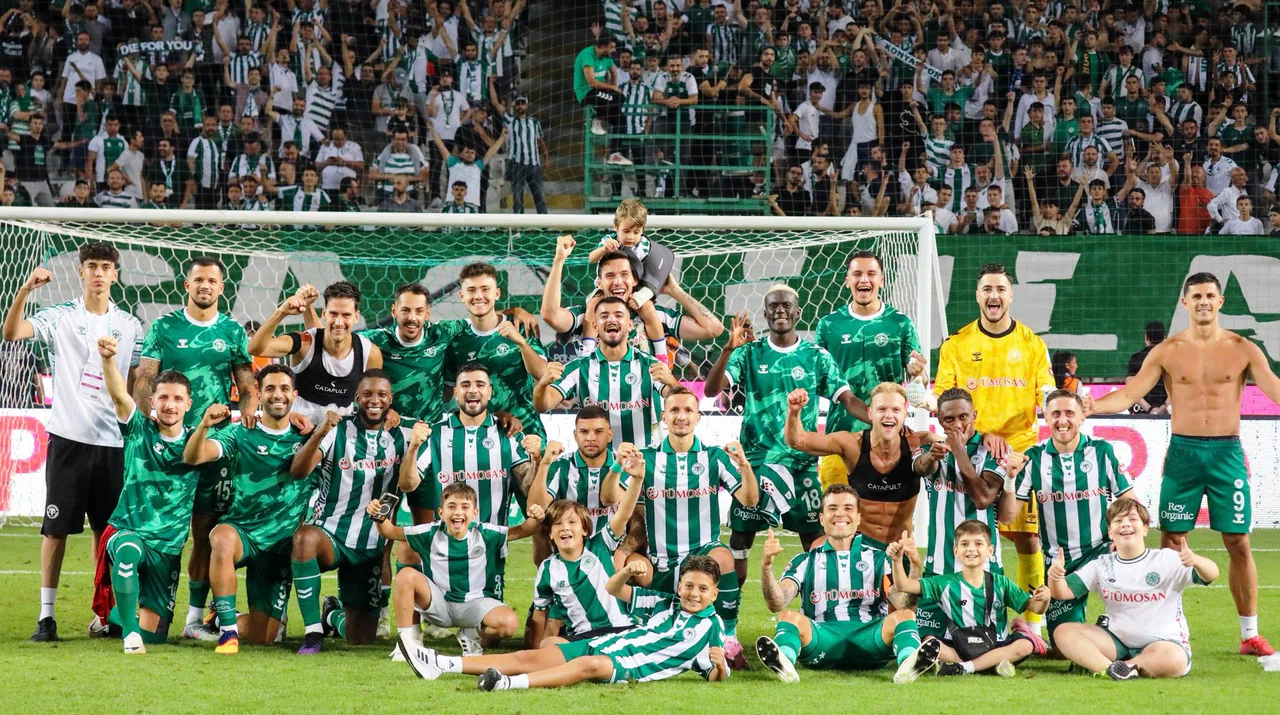 Konyaspor, Süper Lig tarihinde 3. kez başardı