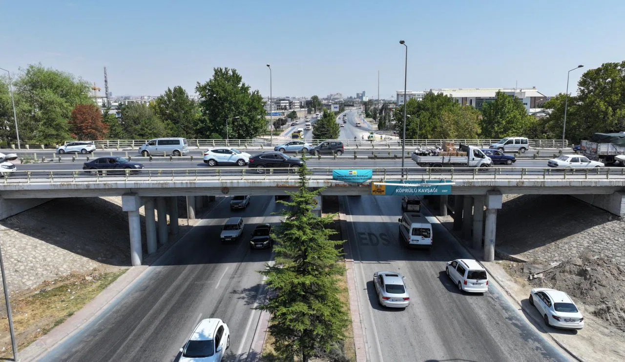Konya'daki bu kavşak 23 Ağustos’tan itibaren trafiğe kapanıyor!