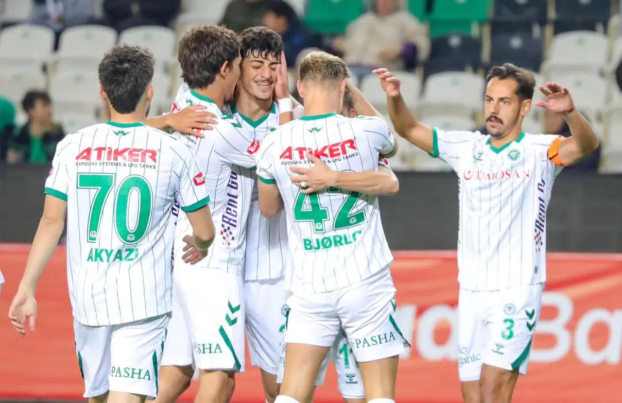 Konyaspor, kupada 9 kişiyle 4. tura yükseldi