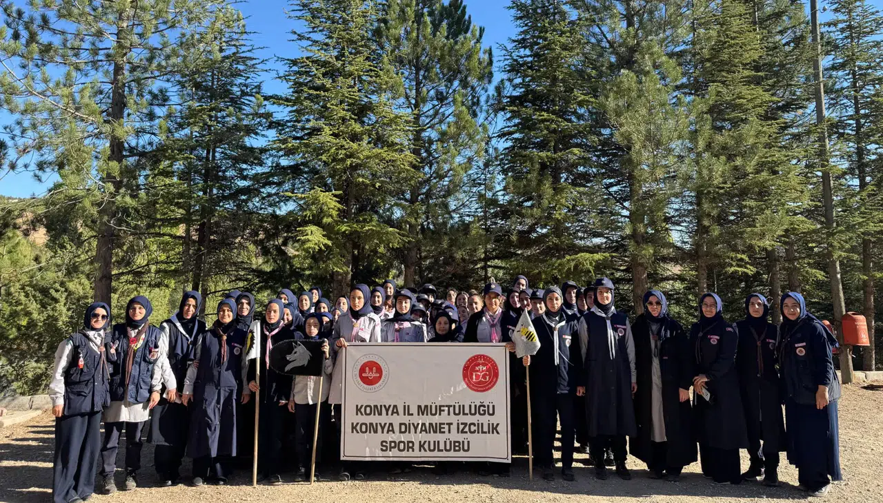 Konya’da kız izcilerden unutulmaz kamp!