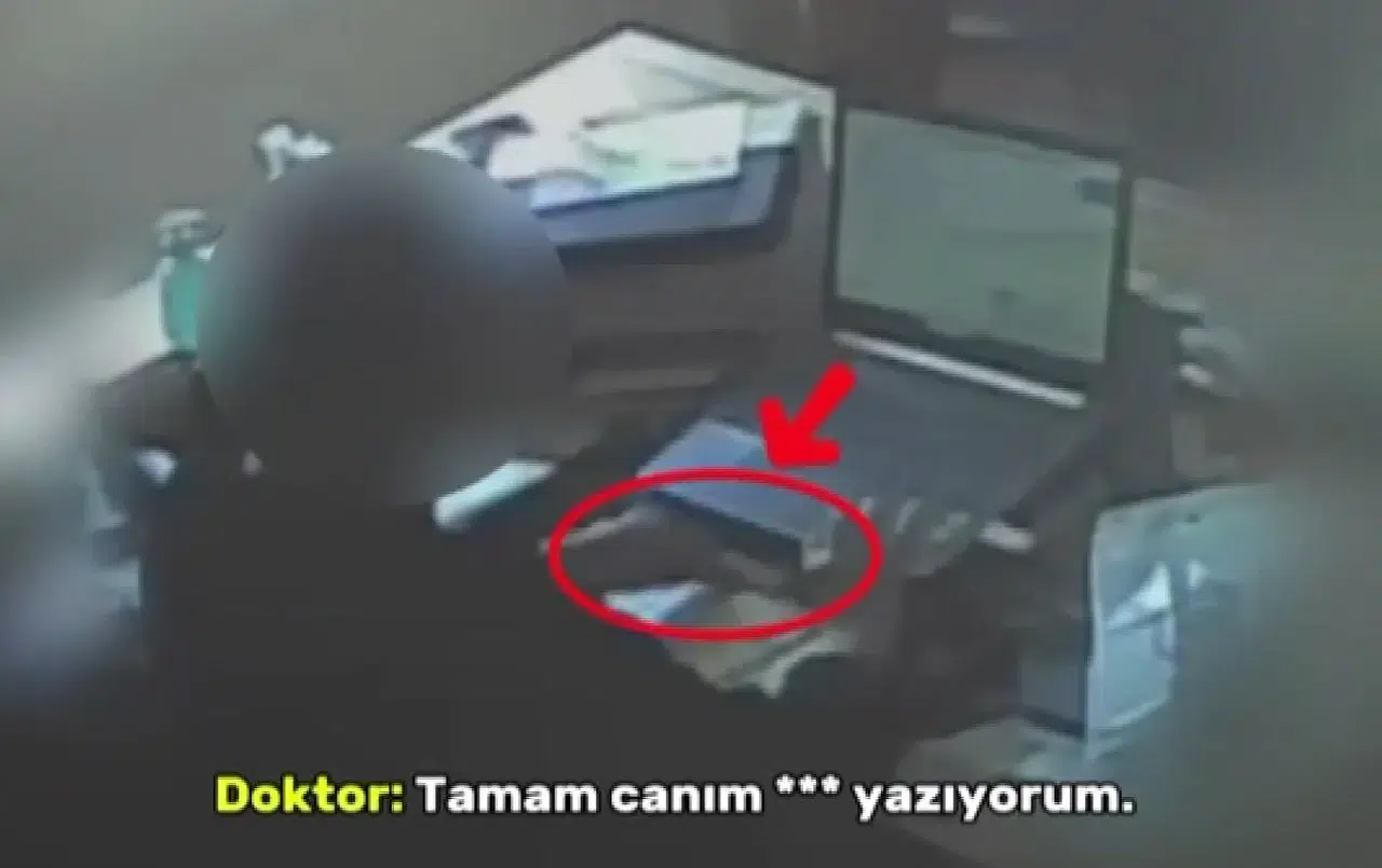 Şok görüntüler: Doktorun para karşılığı sahte rapor pazarlığı saniye saniye kamerada