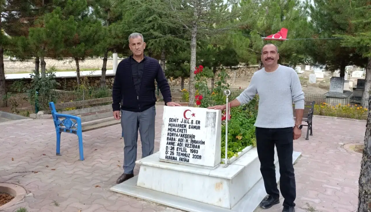 Konya'da şehitlerin mezarları artık böyle olacak!