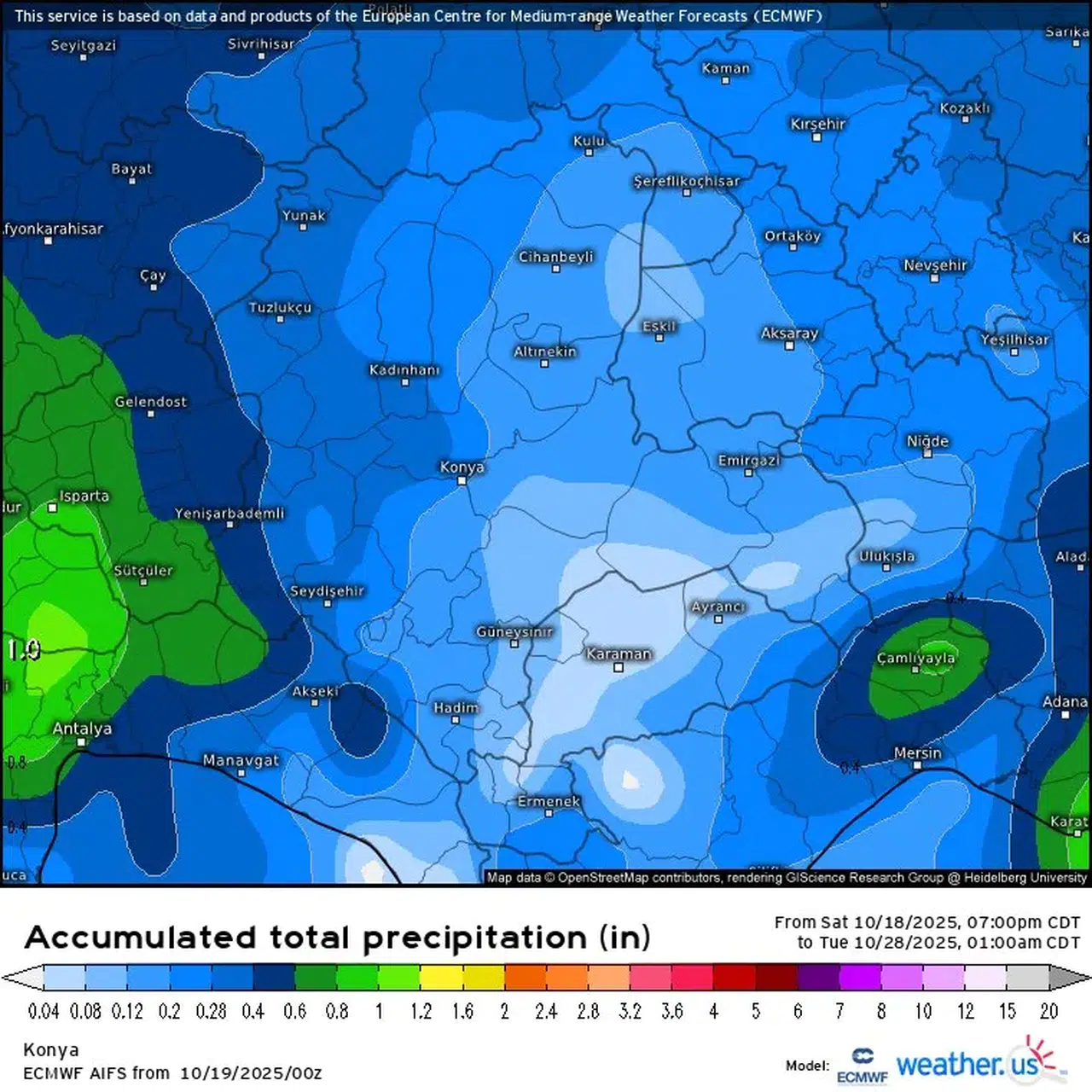 Konya’ya yağmur uyarısı geldi! Yarın hava nasıl olacak?